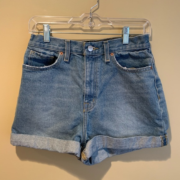 BDG Pants - BDG Mom High-Rise Jean Shorts